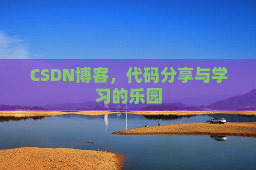 CSDN博客，代码分享与学习的乐园